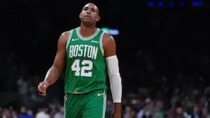 Foto de Al Horford a los Warriors